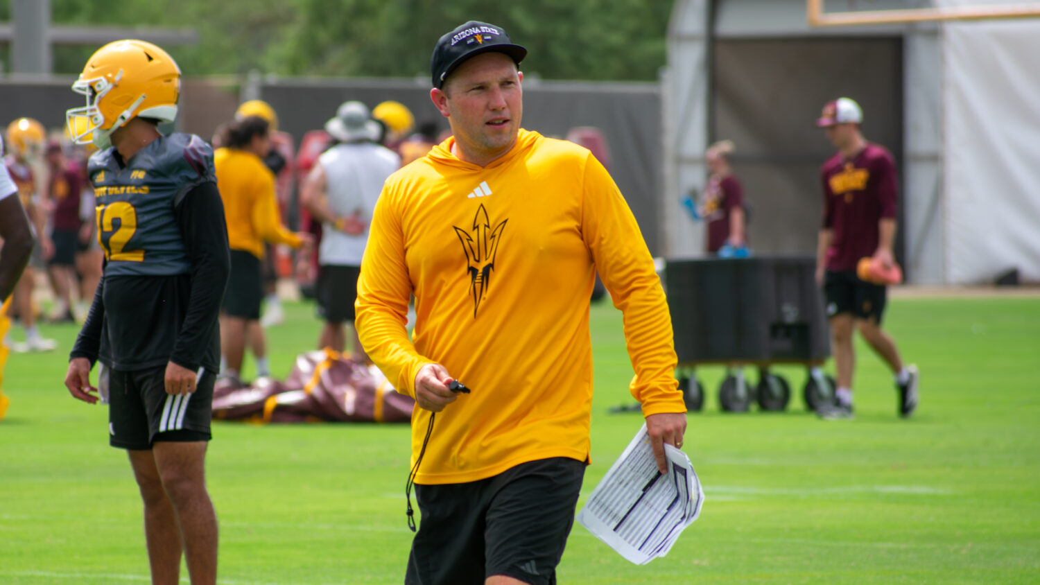 ASU football coach Kenny Dillingham...