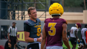 Cutter Boley standing out in QB competition as ASU leaves Valley for Camp T