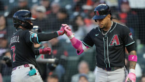 Corbin Carroll says players were thinking about Ketel Marte’s well-being when asked about possible distraction