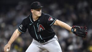 Diamondbacks bullpen holds on to clinch series at Guardians after Paul Sewald rocked
