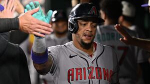 Ketel Marte at casino for hours Friday night while Diamondbacks hosted Reds