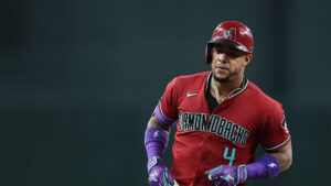 Ketel Marte out of Diamondbacks’ lineup Saturday vs. Braves