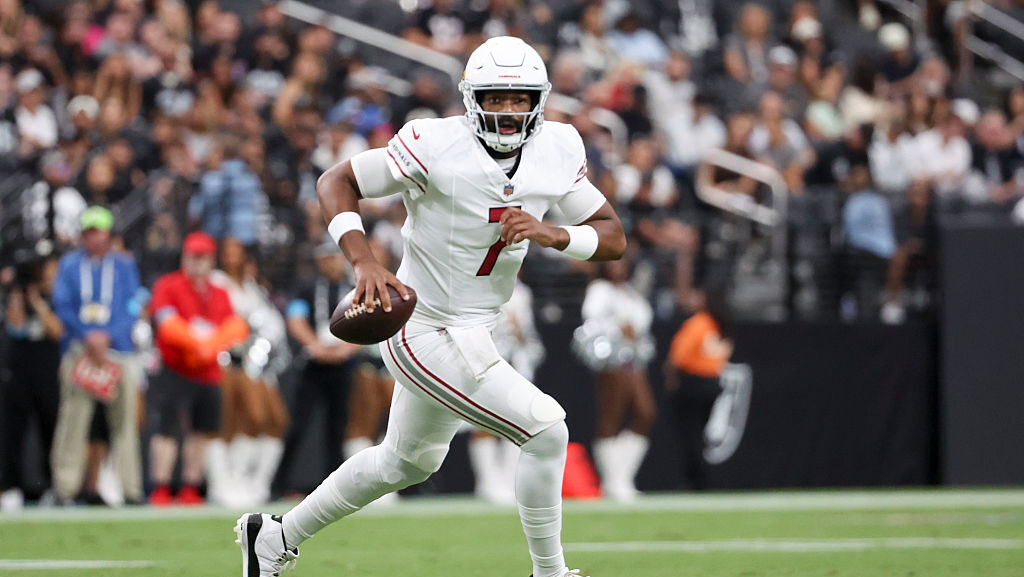 Cardinals' Jacoby Brissett...