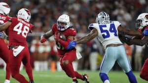 Report: Cardinals trade RB Corey Kiner to the Patriots for 2028 7th-round draft pick