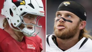 Trey McBride and Andrew Wingard are now Cardinals teammates after being college rivals
