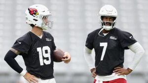 Cardinals training camp takeaways: Jacoby Brissett struggles, and where is Trey Benson?