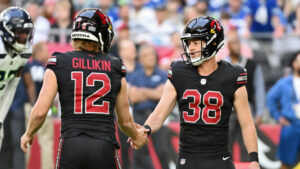 Why is Cardinals kicker Chad Ryland punting vs. the Cowboys?