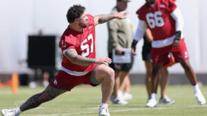 Cardinals rookie OL Chase Bisontis suffers torn MCL