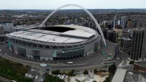 Shake Shack on the Thames, then kickoff at Wembley Stadium between ASU, Kansas