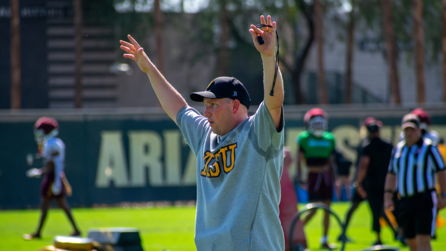 ASU football head coach Kenny Dillingham...