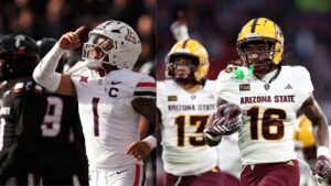 ASU’s Jaren Hamilton, Arizona’s Noah Fifita honored among Big 12 Players of the Week