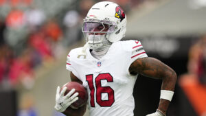 Max Melton exits Cardinals-Seahawks with toe injury