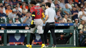 Geraldo Perdomo returns to Diamondbacks lineup after being hit by line drive