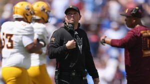 ‘We looked like we belonged’: Dillingham likes what ASU did at Texas A&M outside of turnovers