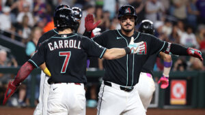 Nolan Arenado grand slam lifts Diamondbacks in home finale win over Yankees