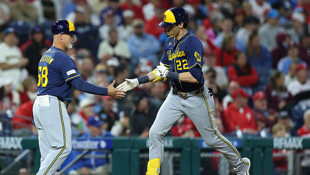 Milwaukee Brewers v Philadelphia Phillies...
