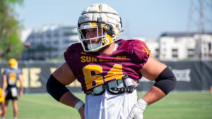Arizona State RG Wade Helton out ‘a few weeks’ with lower leg injury