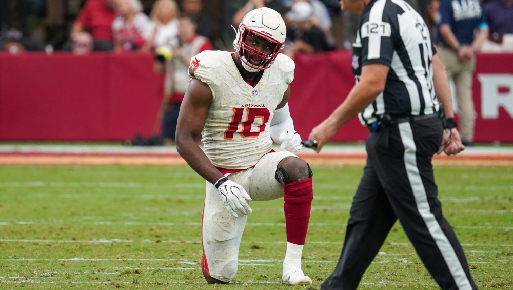 Cardinals' Josh Sweat...