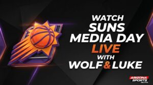 Watch exclusive guests on Wolf & Luke live from Suns media day