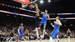 Suns’ Oso Ighodaro out Monday vs. Thunder, Chet Holmgren and Jalen Williams out for OKC