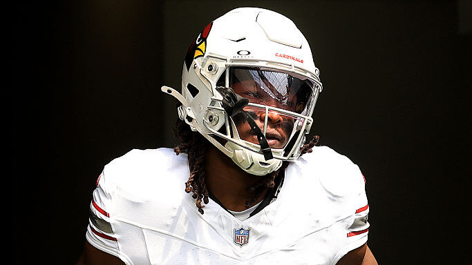 Kitan Crawford #36 of the Arizona Cardinals...