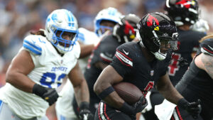 Cardinals-Rams Week 6 injury report: Jeremiyah Love not participating at practice Wednesday