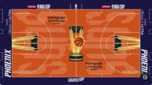 Suns reveal their NBA Cup court for the upcoming season