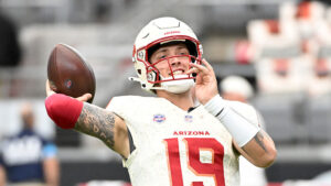 When is Carson Beck going to get his shot in Arizona?
