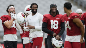 Mike LaFleur, Jacoby Brissett react to Marvin Harrison Jr. trade news
