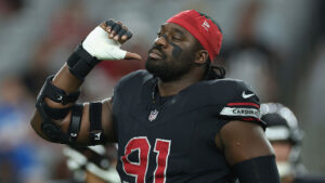 Did L.J. Collier make the right decision on 2-point fumble recovery vs. Rams?