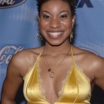 March 8: Contestant Stephanie Edwards attends an "American Idol" celebration in West Hollywood, Calif. (Associated Press)