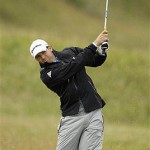 Sergio Garcia of Spain takes a shot from the rough alongside the 3rd fairway during practice for the British Open Golf championship, at the Royal Birkdale golf course, Southport, England, Tuesday, July 15, 2008. (AP Photo/Matt Dunham)