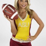 The Sports 620 KTAR "It's All Here" Girls photo shoot. Dominique is with the ASU spirit squad. 