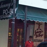 Peter Whiting stopped by Johnny Po-Boys but unfortunately it was closed. (Courtesy of Peter Whiting)