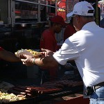 There is no shortage of food for anyone spending a day at Phoenix International Raceway. (Adam Green/Sports620 KTAR)