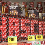 Coca Cola, one of the sponsors, has a display in the Bashas' Supermarket. (Adam Green/Sports620 KTAR)