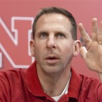 Nebraska head football coach Bo Pelini discusses his new college football recruits as he speaks to the media on Signing Day, in Lincoln, Neb., Wednesday, Feb. 4, 2009. (AP Photo/Nati Harnik)