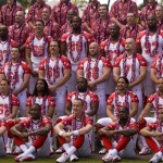 The AFC Pro Bowl NFL football team poses for a photograph at the Ihilani Resort and Spa, Friday, Feb. 6, 2009, in Kapolei, Hawaii. (AP Photo/Marco Garcia)