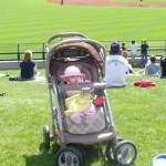 This picture was taken at Surprise Stadium during the White Sox and Rangers game. In the picture is my 6-month-old daughter Taylor McElroy, of Goodyear, AZ. This was her first Spring Training game at Surprise Stadium.