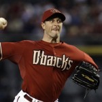 Arizona Diamondbacks' Max Scherzer throws against the St. Louis Cardinals in the second inning of a baseball game Tuesday, April 14, 2009, in Phoenix. (AP Photo/Ross D. Franklin)