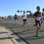 Runners participate in the Pat Tillman race. (Rose Clements/KTAR)