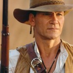 FILE - In this June 12, 2004, file photo, actor Patrick Swayze as adventurer Allan Quatermain appears in this scene from the Hallmark Channel's remake of "King Solomon's Mines," in this undated publicity photo. Swayze's publicist Annett Wolf says the 57-year-old "Dirty Dancing" actor died Monday, Sept. 14, 2009, after a nearly two-year battle with pancreatic cancer. (AP Photo/Hallmark Channel, Garth Stead)