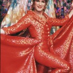 FILE - In this 1995 image provided by Universal Studios, Patrick Swayze performs the role of Vida Boheme in "To Wong Foo Thanks for Everything, Julie Newmar." Swayze's publicist Annett Wolf says the 57-year-old "Dirty Dancing" actor died Monday, Sept. 14, 2009, after a nearly two-year battle with pancreatic cancer. (AP Photo/Universal Studios, Lorey Sebastian)