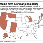 U.S. map shows states that allow some use of marijuana for medical purposes