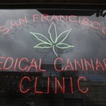 A neon sign is shown at the entrance to the San Francisco Medical Cannabis Clinic in San Francisco, Monday, Oct. 19, 2009. Pot-smoking patients or their sanctioned suppliers should not be targeted for federal prosecution in states that allow medical marijuana, prosecutors were told Monday in a new policy memo issued by the Justice Department. Under the policy spelled out in a three-page legal memo, federal prosecutors are being told it is not a good use of their time to arrest people who use or provide medical marijuana in strict compliance with state law. (AP Photo/Eric Risberg)