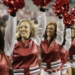Members of the Arizona Cardinals cheerleading squad all smile after an NFL football game against the Minnesota Vikings Sunday, Dec. 6, 2009, in Glendale, Ariz. The Cardinals defeated the Vikings 30-17. (AP Photo/Ross D. Franklin)