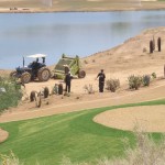 More construction on the future "Champion Course" on the TPC Scottsdale (Kevin Tripp/KTAR).