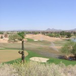 A beautiful view of one of the fairways (Kevin Tripp/KTAR).
