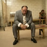 In this undated photo, released in 2007 by HBO, James Gandolfini portrays 
Tony Soprano in a scene from one of the last episodes of HBO's "The 
Sopranos." (AP photo/HBO, Craig Blankenhorn)