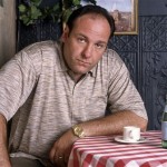 This 1999 photo, supplied by HBO, shows a younger-looking James Gandolfini 
,who plays mob boss Tony Soprano, in an episode from the first season of the 
HBO cable television mob series, "The Sopranos." Sunday night, June 10, 2007, 
concludes the show's eight years of mob maneuvering, metaphor-laden dream 
sequences and mad exclamations of "Marone." (AP Photo/HBO Anthony Neste)